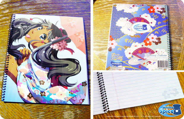 FLoating Sakura Notebooks 2 with logo